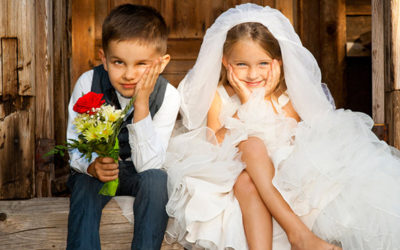 Robe enfant pour le cortège de votre mariage